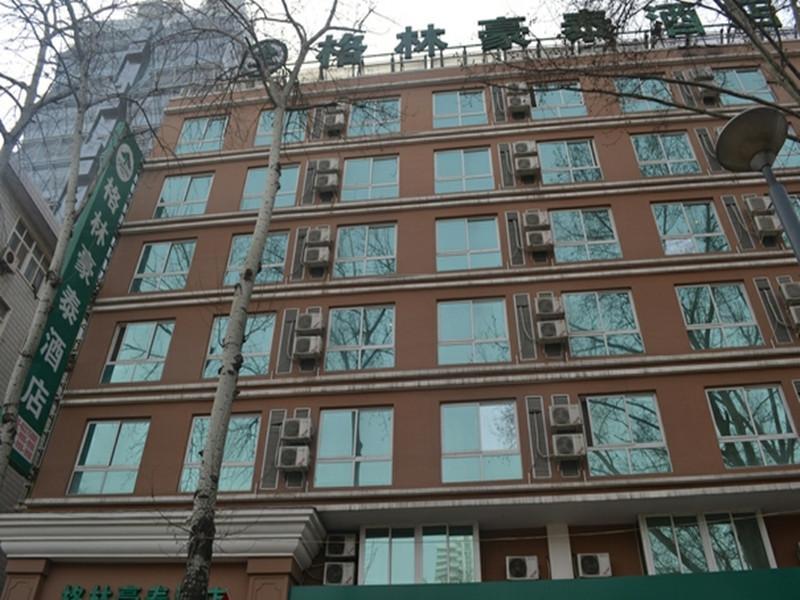 Greentree Inn Henan Luoyang Wangcheng Square Business Hotel Exterior foto
